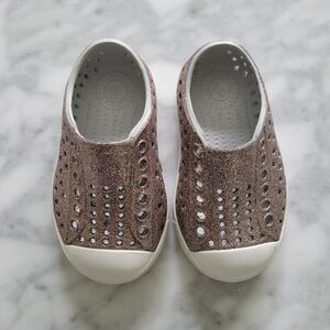 Native Baby Glitter Shoes